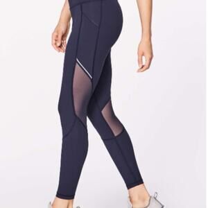 Lululemon Leggings 4 Miles Ahead Tight (28") Midnight Navy